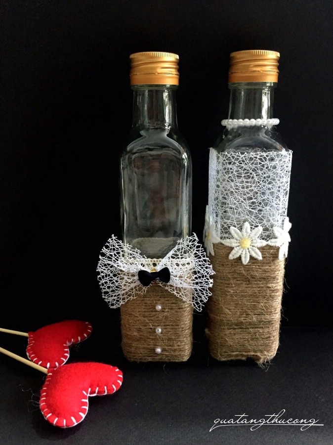 Combo bình cô dâu & chú rể - Model 4